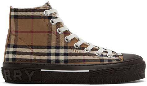 burberry converse high tops|authentic burberry sneakers.